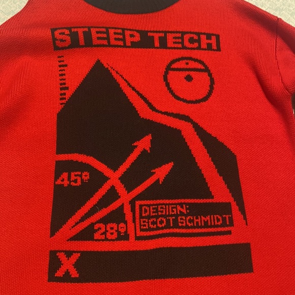 The North Face Black Series Knit Wool Hautered Men's Top - Picture 2 of 3